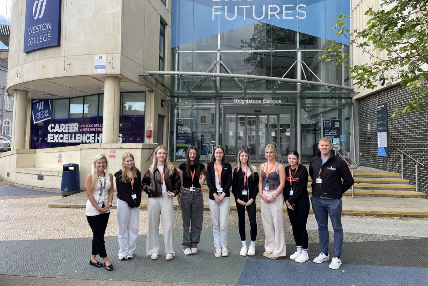 Students from Weston College